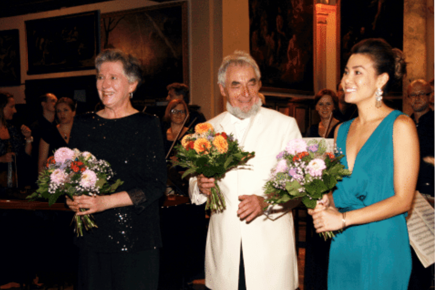 Janina Fialkowska, Wilhelm F. Walz, Sharleen Joynt