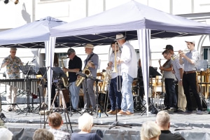 Jazz im Fronhof 2023 - Lackerschmid & Mountain’s Eleven